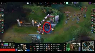 TL CoreJJ Alistar outplay and solo kill vs FLY aphromoo🐮🔔