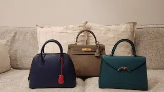 It's bag comparison time! (Reviewing my Hermes Kelly 28, Bolide 1923 25, and Moynat Gabrielle PM)
