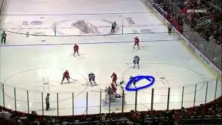 Pavel Datsyuk scores on filthy backhand 1/23/12