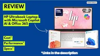 HP Ultrabook Review 2026 | Microsoft Copilot AI + Office 365, 1.3TB Storage & Intel CPU!