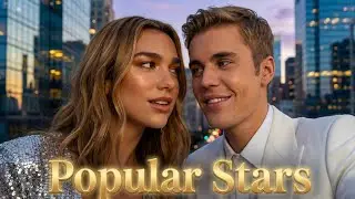 Dua Lipa & Justin Bieber &mdash; Popular Stars (Official Music Video 2025)