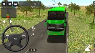 Euro Bus Driving Game Public Transportation 2024 - Indonesia Bus Simulator Android Gameplay #89