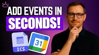 Import ICS Files to Google Calendar