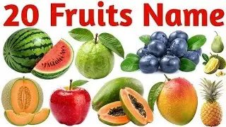 Fruits Name in English| Learn 30 Fruits Name for Kids | Fruits Name with Pictures |Fruits Vocabulary