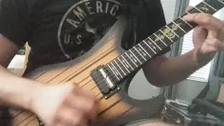 Conquering Dystopia - Nuclear Justice Intro Solo Cover by Devin Jarrett