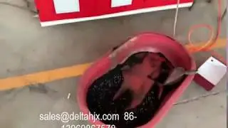 rubber porous pipes extrusion machine
