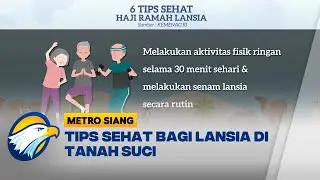 Tips Sehat Haji Ramah Lansia