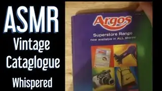 Whispered Argos 1999 Catalogue Rambling ASMR - Page Turning - Nostalgia