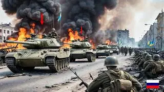 SHOCK ! Ukrainian Military Destroy Russian Army APC Convoy with M41A4 TOW - Arma 3