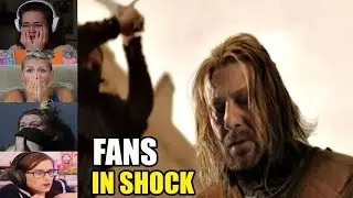 FANS REACT to Ned Stark's Death Scene - Game of Thrones S01E09