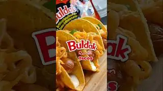 Fire the Chef or Promote? HOT DOG Tacos 2xSpicy Ramen #food #buldak #viralrecipe #short #foodie