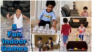 5 Fun Indoor Games for Kids during Lockdown / Keep kids busy at home