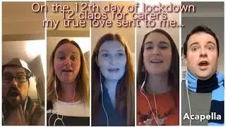 The Goldentones sing 12 days of lockdown - advent Caroldar day 1