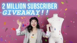 2 MILLION SUBSCRIBER GIVEAWAY + HELP ME DESIGN!