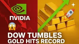 Dow Jones Today: Stocks Slide, Nvidia Drops 3%, Gold Prices Reach New High