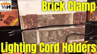 Brick Clamp Wall All Season Light and Decorating Clips Holiday Christmas Hanging Option