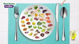 Fortified rice for balanced diet