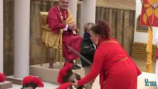 Inauguración del X Belén Viviente de la Hermandad de la Quinta Angustia en Utrera