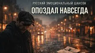 ОПОЗДАЛ НАВСЕГДА. #душевные песни #русский шансон #песня под гитару #песня о любви