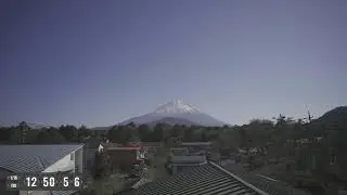 流星の富士山ライブカメラで星空観察！Meteor starry night Mount fuji live camera!