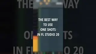 The BEST Way To Use One Shots In FL Studio 20 #shorts