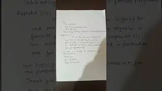 letter to principal for farewell permission ✌💥👍