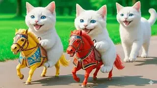 Mama Cat Trims Fur on the Farm and Makes Tiger Hat For Kittens At Home🐾🎩🐯