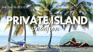 3 Days on a Luxury Private Island in Belize! | Royal Belize Travel Vlog