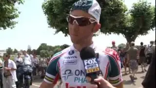 2010 Tour de France - Riders talking about THAT fight