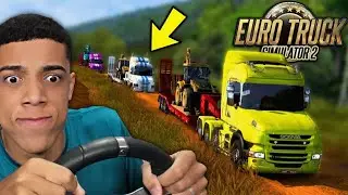 RD e O COMBOIO BARBEIRO TRANSPORTANDO TRATORES com A SCANIA! - EURO TRUCK SIMULATOR 2 + G920