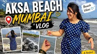 Aksa Beach | Malad Mumbai , Peaceful Beach in Mumbai ,Best Sunrise 🌅 View#Mumbai#mumbaivlog 