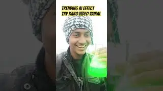 ai trending effect #rap #music #freestyle #aishorts #aieffects