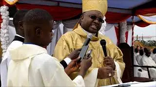 Ordenações em   Cabinda 2019 :   José Tran como Diacono e Miguel Rafael Coelho Como sacerdote.