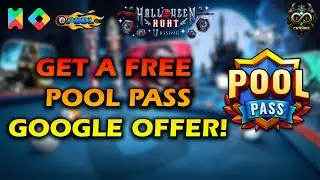 How to Get a Free Pool Pass at 8 Ball Pool | Halloween Hunt Pass Google Offer 2024!