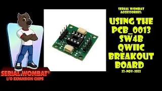 Serial Wombat PCB 0013 - SW4B to QWIIC Adapter