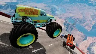 Random Car - Epic Car Jumps & Crashes #28  - BeamNG.Drive