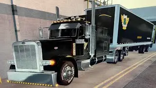 A small run from Texas to Oklahoma in a 389 Pete CAT 625 and an 18 speed ￼