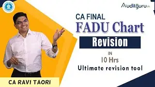 CA FINAL AUDIT CHART REVISION MARATHON - CA FINAL AUDIT | Audit Marathon | RAVI TAORI FADU REVISION