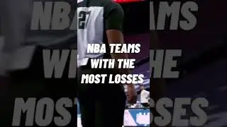 NBA Teams with the most losses