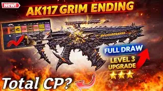 AK117 Grim Ending Full  Draw ✅ & Lavel 3 Upgrade 😊 CODM