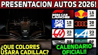 2026 CAR PRESENTATION!! DATES CONFIRMED!! WHICH WILL BE THE BEST LIVERY? 2026 CADILLAC F1