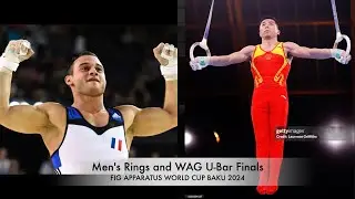 Paris Olympics 2024 | Road To | Rings & Women's Uneven Bars | FG Apparatus World Cup BAKU 2024