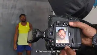 BTS of Pierre photography and Craig Rowe