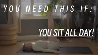 13 Minute Yoga for Low Back Relief | Stretches for People Who Sit All Day