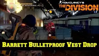 The Division Barrett Bulletproof Vest Drop - Lexington Run PVE Build!