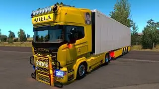 Scania R730 ADELA Euro Truck Simulator 2 PROMODS 2.45 Live