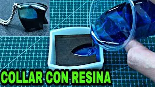Collar con Resina ep&oacute;xica paso a a paso