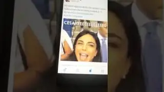 Chiara Biasi scherza con Simone Zaza: 