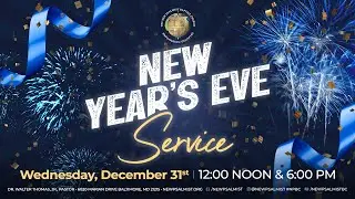 New Year's Eve Worship- 12 Noon December 31, 2025