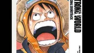One Piece   Movie 10   Strong World Original Soundtrack 32   Shouri no osakebi   Shima ha umi he, hi